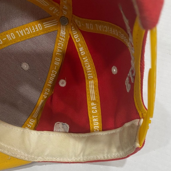 Houston Rockets Adidas Vintage Red Hat OSFM - Picture 7 of 7